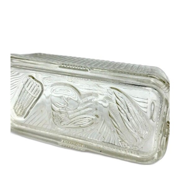 Vintage Federal Glass Vegetable Container - Picture 2 of 7